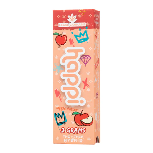 Happi | Disposable Delta 9 + Delta 8 THC - 2g - Apple Fritter